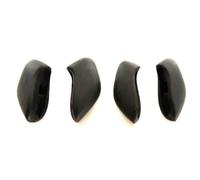Juego de almohadillas para nariz y almohadillas de goma para Oakley Flak Jacket XLJ, color negro, Negro (2 tamaños), Standard