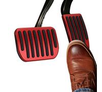 Juego de almohadillas para pedales, cubiertas de aluminio para pedales de coche, almohadillas antideslizantes, cubiertas para pedales de freno y acelerador, accesorios interiores para Model 3 Model Y