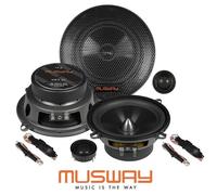 Juego de altavoces compuestos de 2 vías MUSWAY ME5.2C 13 cm (5,25”) 160 vatios