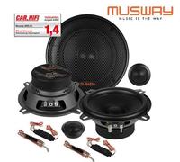 Juego de altavoces compuestos de 2 vías MUSWAY MS5.2C 13 cm (5.25") 180 vatios