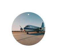 Juego de ambientador colgante de avión, tarjetas redondas de fragancia de lavanda para interiores de automóviles, paquete de 10/24 tarjetas