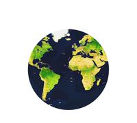 Juego de ambientadores colgantes con mapa del mundo, tarjetas redondas de fragancia de lavanda para interior de automóviles, paquete de 10/24 tarjetas