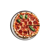 Juego de ambientadores colgantes de pizza, tarjetas redondas de fragancia de lavanda para interiores de automóviles, paquete de 10/24 tarjetas