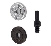 Juego de amoladora en ángulo de conversión de taladro eléctrico, varilla de conexión de metal para disco de corte, mango de rueda, adaptador de soporte de mango de rueda de taller, barra de extensión