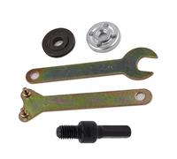 Juego de amoladora en ángulo de conversión de taladro eléctrico, varilla de conexión de metal para disco de corte, adaptador de mango de rueda de pulido, accesorio de taladro resistente para artesanos