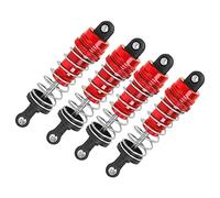 Juego de amortiguadores de Choque RC 4 Piezas Juego de Amortiguador de Amortiguador de Resorte Ajustable RC Apto para MN86 MN86S MN86K MN86KS 1/12 Hobbies Accesorios para Modelos De Coches