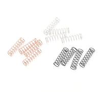 Juego de amortiguadores RC de 12 piezas con tres piezas de resorte de dureza Ajuste de modificación del vehículo para SCX24 One Divide Twenty Four Scale RC Crawler Car Daily