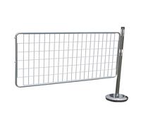 Juego de ampliación de postes barrera, con reja VISO, 1 poste, 1 reja