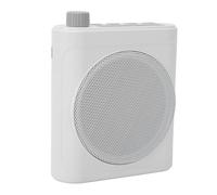 Juego de Amplificador de Voz Bluetooth de 15 W con Altavoz Portátil y Micrófonos Lavalier para Profesores, Guías Turísticos, 1 Juego (White)