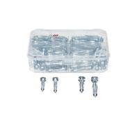 Juego de anclajes para paredes huecas de 95 piezas