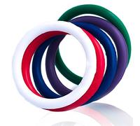 Juego de anillos de pene de silicona elástica para el pene de los hombres sexo sexo Pleasure Ring cinturón erótico juguetes sexuales para hombres y parejas
