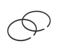Juego de anillos de pistón de alta resistencia para repuesto de motosierra, 38 mm x 1,2 mm, goma negra, compatible con varios modelos de motosierra, paquete de 2 piezas