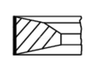 Juego de anillos de pistón MAHLE 005 23 N2