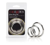 Juego De Anillos De Plata De 3 Piezas