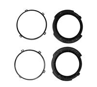 Juego de Anillos de Soporte de Montaje de Faro Redondo de 7 para Jeep Wrangler JK 2007-2017