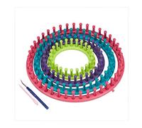 Juego de anillos de tejer de 6 piezas