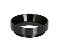 Juego de anillos magnéticos anti mosca para máquinas de café de 51/53/58 mm, incluye accesorios de dosificación y difusión para ayudar al proceso de molienda de café (negro-53 mm)