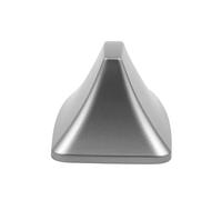 Juego de Antenas de Fibra de Carbono para Coche, Antenas de Radio para Coche, Antena de Aleta de tiburón para Techo, Antena de señal Am/FM Universal(Silver Gray)