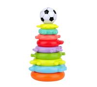 Juego de apilar genérico, Rainbow Balance Stacking de 12.01x5.51 pulgadas Preschool Learning Educational Stacker for Travel, Daycare, Kindergarten and Early Childhood Development Play