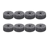 Juego de Arandelas de Fieltro para platillos, Juego de Piezas de Repuesto, 8 Piezas, Accesorio Negro Accesorios de Juego