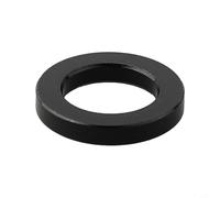 Juego de arandelas para eje pasante de bicicleta, arandelas planas y cónicas de 7,5 mm M15 x 0,2 mm para componente de eje de bicicleta de montaña, espaciador de cubo de bicicleta de aleación de