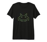 Juego de Arcade de los años 80 Retro Space Alien Invaders Gamer Camiseta Premium
