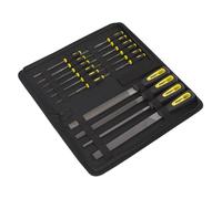 Siegen S05781 Juego de Limas 16pc Mecánico & Aguja