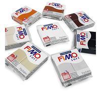 Juego de arcilla de modelado de polímero suave FIMO, bloques de 6 x 2 oz