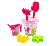 Juego de arena con regadera - rosa
