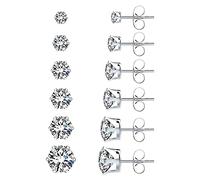 Juego de aretes de aro de diferentes geometrías, oro para mujer, joyería de moda, accesorio Fesvital, aretes de aro de acero inoxidable, talla única, Acero inoxidable