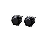 Juego de aretes de aro pequeños para hombres y mujeres, aretes versátiles de circonita, talla única, Cobre, Sin piedra preciosa