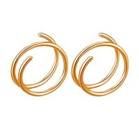 Juego de aretes de plata para mujer, regalos de San Valentín para ella, aretes de plata para mujer, aretes de aro pequeños para mujer, regalos de cumpleaños 16, 17, 18, 2025, talla única, Metal, Sin