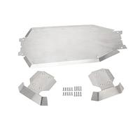Juego de armadura de chasis RC, placa de protección de acero inoxidable, armadura del chasis del vehículo para Traxxas 1/8 Sledge 6S RC Car Upgrade Part