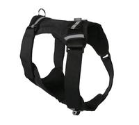 Juego de arnés de correa desmontable para cámara de mascotas, soporte trasero para el pecho para entusiastas de las cámaras deportivas, base adaptadora de montaje trasero negro