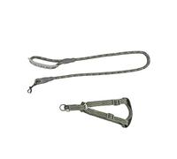 Juego de arnés grande para perros pequeños sin tirones, ajustable y transpirable, chaleco y arnés para perros