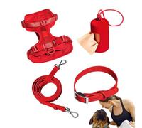 Juego de arnés para perros pequeños, no incluye arnés para perros | Juego de arnés para mascotas Step in No Pull para perros y cachorros con soporte para bolsas de caca