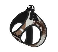 Juego de arnés y correa para perro con estampado nativo americano, chaleco transpirable ajustable a prueba de escape para gatos y perros