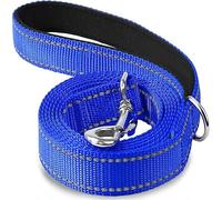 Juego de arnés y Correa Reflectante for Perros: Cuerda Remolque Ajustable for Mascotas con Reflejo Nocturno for Entrenamiento Caminata, cómoda Protectora for Gatos Perros(Deep Blue,2.5x120cm)