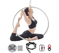 Juego de aros aéreos, kit profesional de Lyra para estudio de baile y práctica en casa, equipo de anillos aéreos de un solo punto