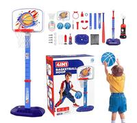 Juego de Aros de Baloncesto, aro de Baloncesto para niños, de Tribunal Altura de los Juguetes - Portable Ball Game Outdoor Sport para Interior, Chidlren Room