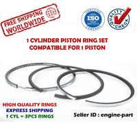 Juego De Aros De Pistón Compatible Hyundai Kia 08-431700-00 2C736 4 Cil