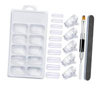 Juego de arte de uñas creativo para uso en salón con gel y diferentes formas de uñas uñas consejos clip accesorios para uñas