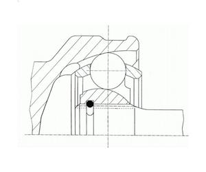 Juego de articulación, árbol de transmisió SPIDAN para ASTRA K 1.4 2015-2019