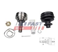 Juego De Articulación Árbol De Transmisión Fast FT25089K para Citroën Peugeot