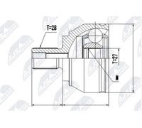 Juego De Articulaciones Exteriores Para VW Amarok 2.0BITD 2010-