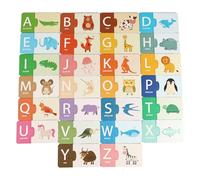Juego De Asociación Infantil | Letras De Aprendizaje Y Cifras, Educativo Contando Desarrollo Intelectual Niños Niñas 1.5 A 6 Años