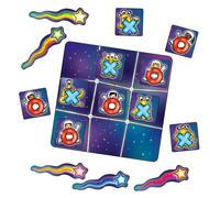 Juego de astronautas y cruces de Orchard Toys, juego pequeño y compacto, ideal para viajar, juego sencillo, para