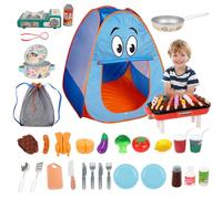 Juego De Aventuras Para Niños - Equipo De Falsa Al Aire Libre, Kits De Ollas De Tienda De Juego Plegables | Juguetes Interactivos De Aprendizaje, Paquete De Actividades Explorador Juego De Juegos