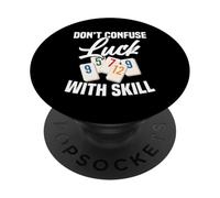 Juego de azulejos Rummikub Rey con habilidades Joker Rummikub Player PopSockets PopGrip Adhesivo