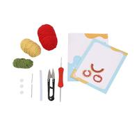 Juego de babero de ganchillo para principiantes para mascotas adultas incluye hilos de punto para instrucciones paso a paso (idioma español no garantizado)